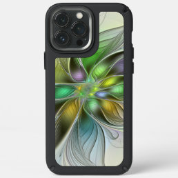 Colorful Fantasy Flower Modern Abstract Fractal Speck iPhone 13 Pro Max Case
