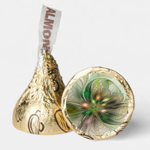 Colorful Fantasy Modern Abstract Fractal Flower Hershey®'s Kisses®