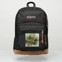 Colorful Fantasy Modern Abstract Fractal Flower JanSport Backpack