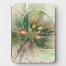 Colorful Fantasy Modern Abstract Fractal Flower