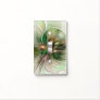 Colorful Fantasy Modern Abstract Fractal Flower Light Switch Cover