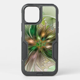 Colorful Fantasy Modern Abstract Fractal Flower OtterBox Commuter iPhone 12 Pro Case