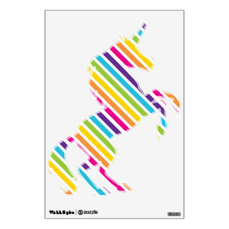 Colorful Fantasy Unicorn Removable Wall Decals