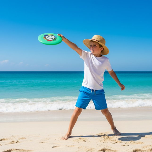 Colorful Fast Track Wham-O Frisbee (Creator Uploaded)