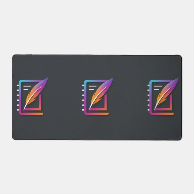 Colorful Father Desk Mat (Front)