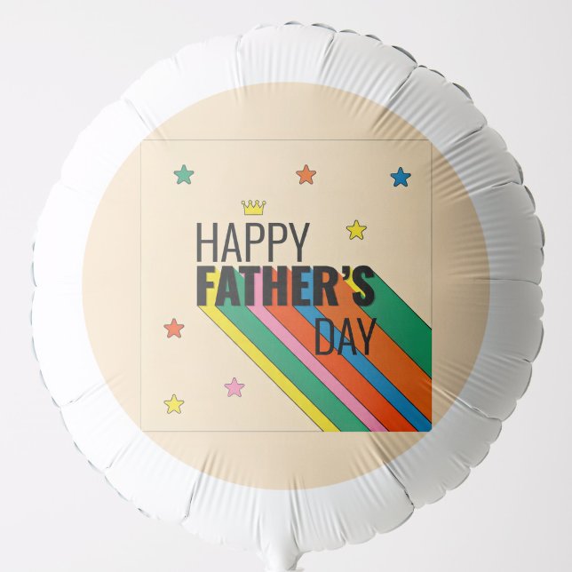 Colorful Father's Day Balloon ("Father's Day Balloon")