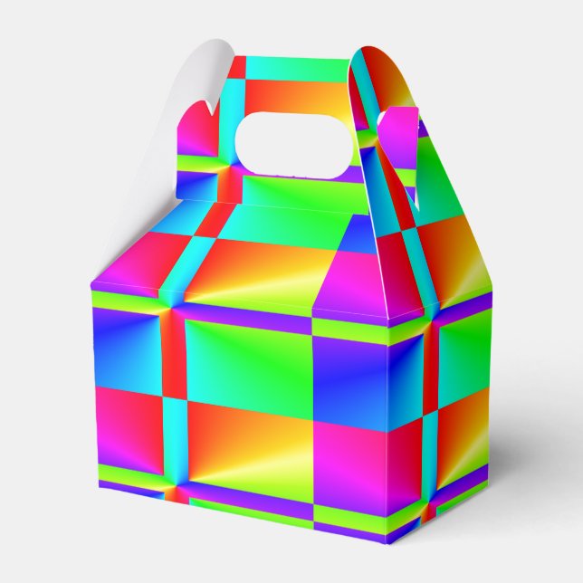Colorful Favor Box (Front Side)