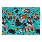 Colorful feathers (Front Horizontal)