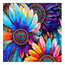 Colorful Feathers