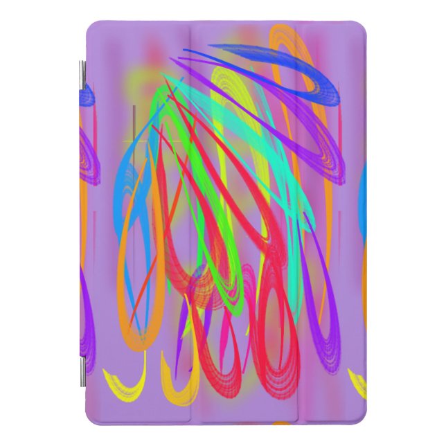 Colorful Feathers iPad Pro Cover (Front)