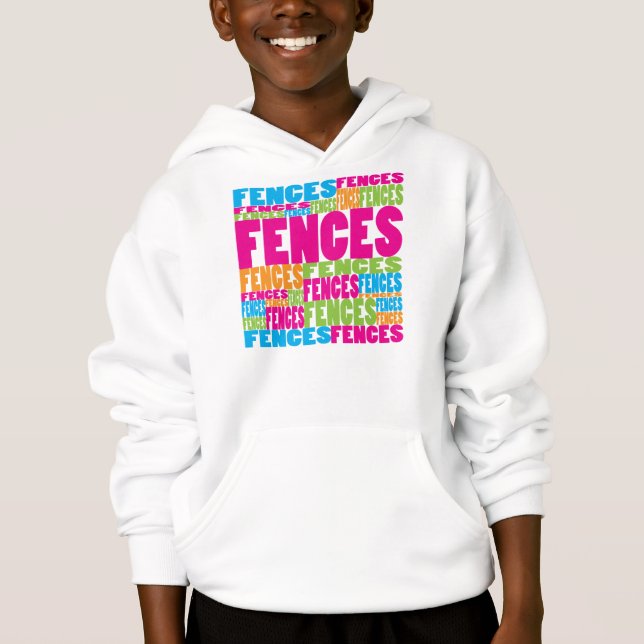 Colorful Fences Hoodie (Front)