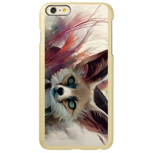 Colorful Fennec Fox Incipio Feather Shine iPhone 6 Plus Case
