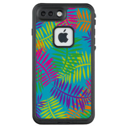 Colorful Fern Textile Cell Phone Case