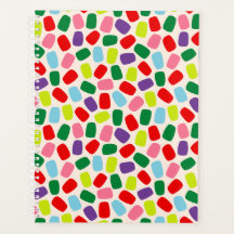Colorful Festive Blush Pink Candy Pattern