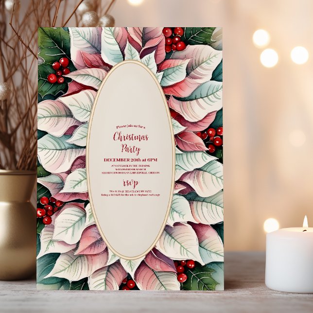 Colorful Festive Christmas Party Invitation (Creator Uploaded)