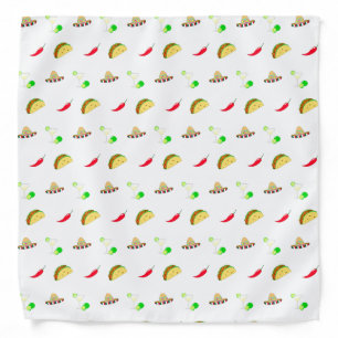 Colorful Festive Cinco de Mayo 2025 Dancing Cactus Bandana