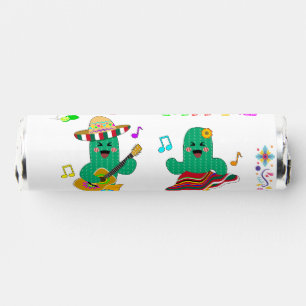 Colorful Festive Cinco de Mayo 2025 Dancing Cactus Breath Savers® Mints