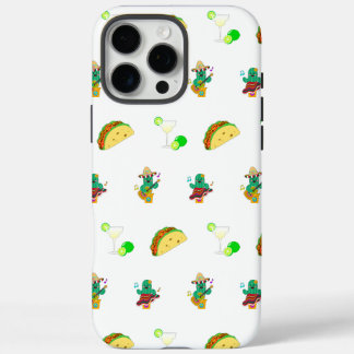Colorful Festive Cinco de Mayo 2025 Dancing Cactus iPhone 16 Pro Max Case