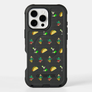 Colorful Festive Cinco de Mayo 2025 Dancing Cactus iPhone 16 Pro Max Case