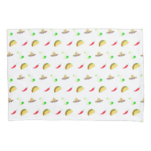 Colorful Festive Cinco de Mayo 2025 Dancing Cactus Pillow Case