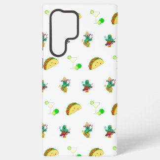Colorful Festive Cinco de Mayo 2025 Dancing Cactus Samsung Galaxy S22 Ultra Case