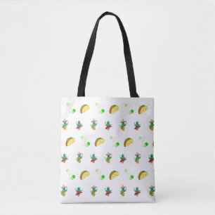 Colorful Festive Cinco de Mayo 2025 Dancing Cactus Tote Bag