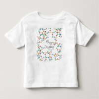 Colorful Festive Merry Christmas Lights Pattern