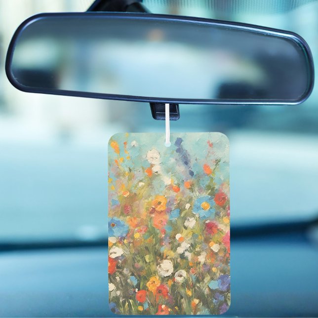Colorful Field of Wildflowers Air Freshener (Creator Uploaded)