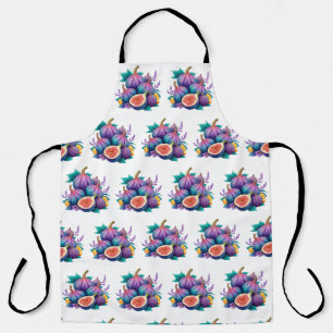 Colorful fig apron
