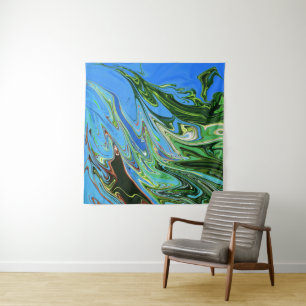 Colorful Fine Art Best abstract masterpiece Tapestry