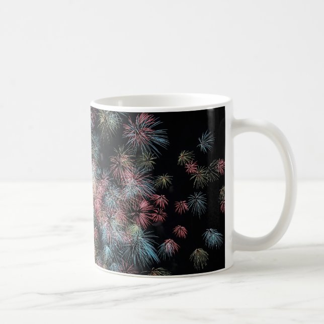 Colorful Firework... Coffee Mug (Right)