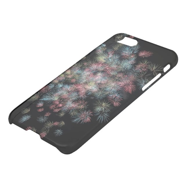 Colorful Firework... Uncommon iPhone Case (Bottom)