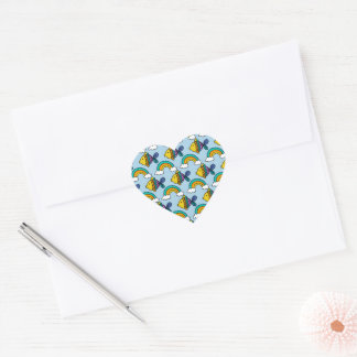Colorful Fish and Rainbow Sticker