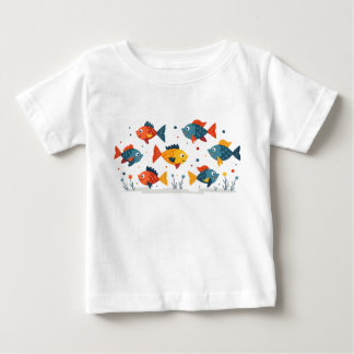 colorful fish baby T-Shirt