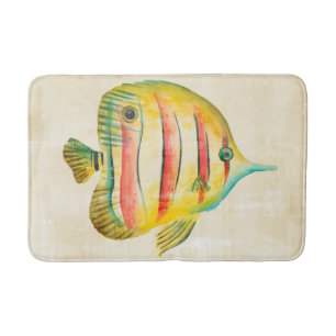Colorful Fish Bath Mat