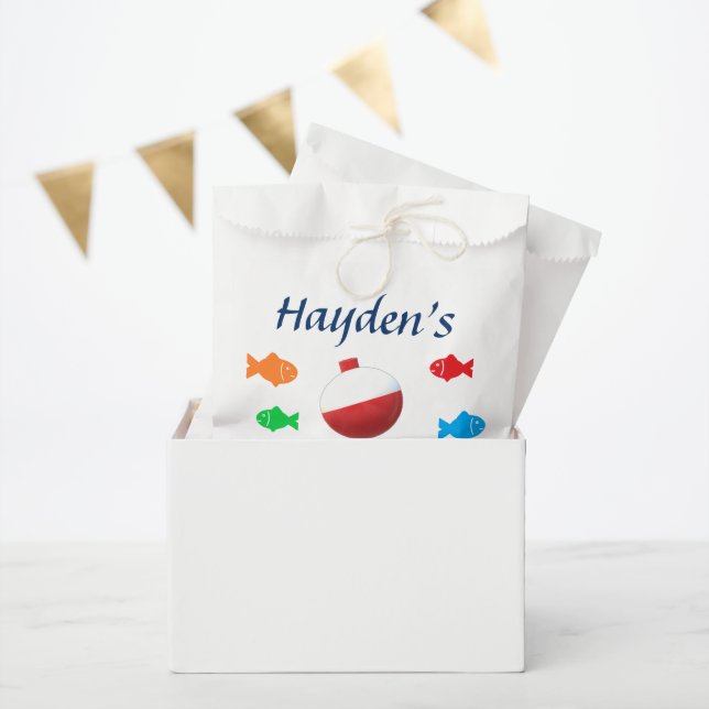 Colorful Fish Birthday Favor Bag (Party)