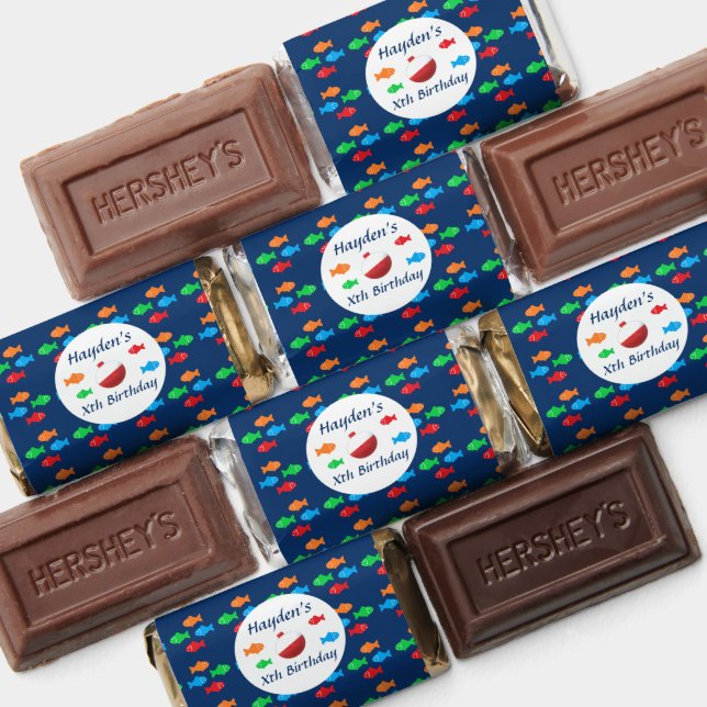 Colorful Fish Birthday Hershey's Miniatures (Assorted)