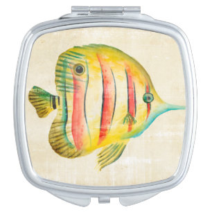 Colorful Fish Compact Mirror