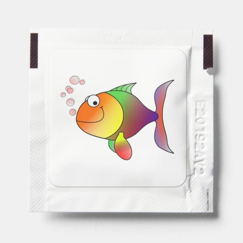 Colorful Fish Hand Sanitizer Packet