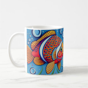 Colorful fish in the Colorful fish in the reef Coffee Mug