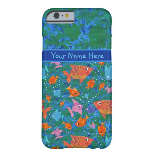 Colorful Fish in the Sea Custom iPhone 6 Case