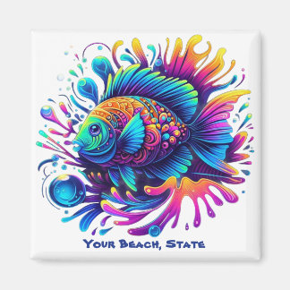 Colorful Fish Magnet