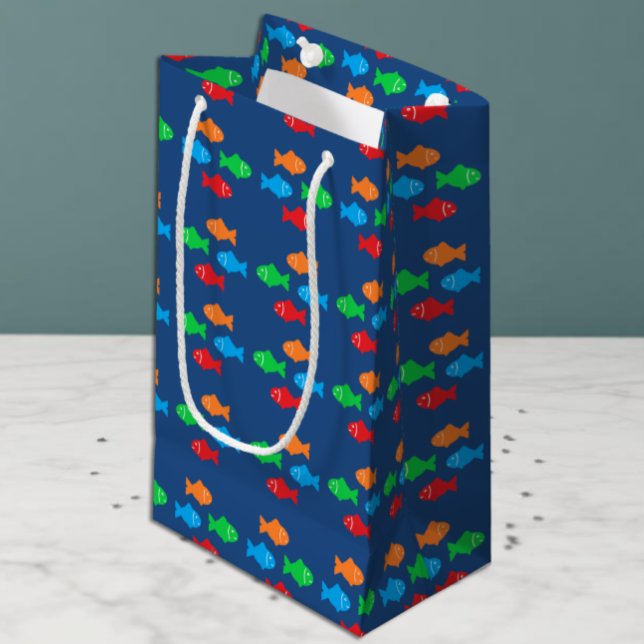 Colorful Fish Small Gift Bag (Creator Uploaded)