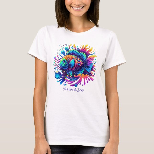 Colorful Fish- T-Shirt (Front)