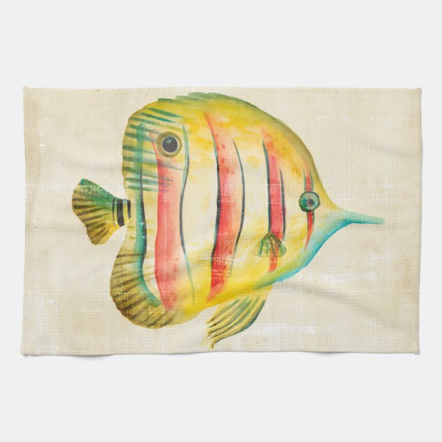 Colorful Fish Towel (Horizontal)