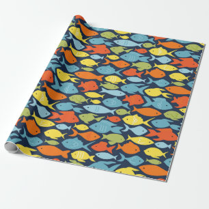 Colorful Fish Wrapping Paper