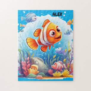 COLORFUL FISHES JIGSAW PUZZLE