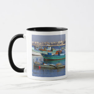 Colorful fishing boats in the Harbor of Mug