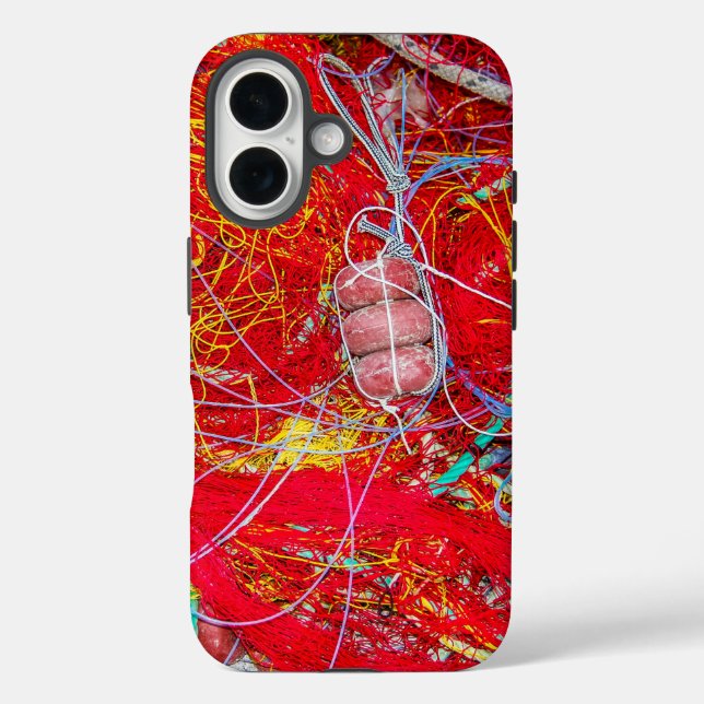 Colorful fishing nets Case-Mate iPhone case (Back)
