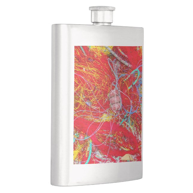 Colorful fishing nets flask (Right)